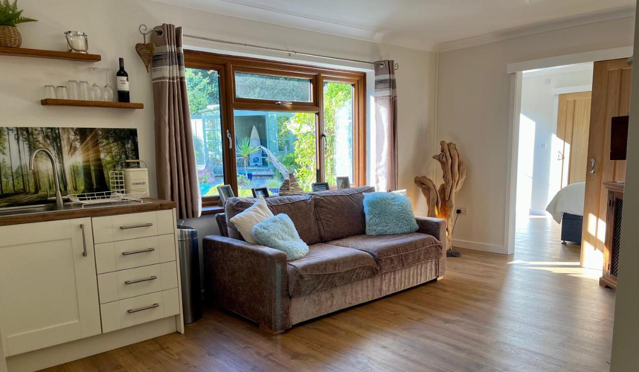 Coastal Garden Annex With Log Fire & Summer House Aberporth Exterior foto